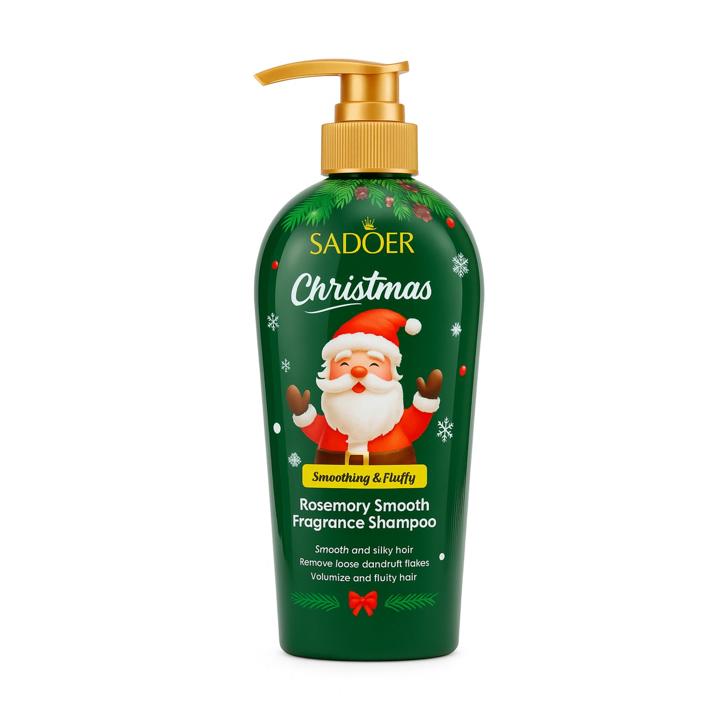 SADOER Rosemary Scented Shampoo – Christmas Edition 🎄✨