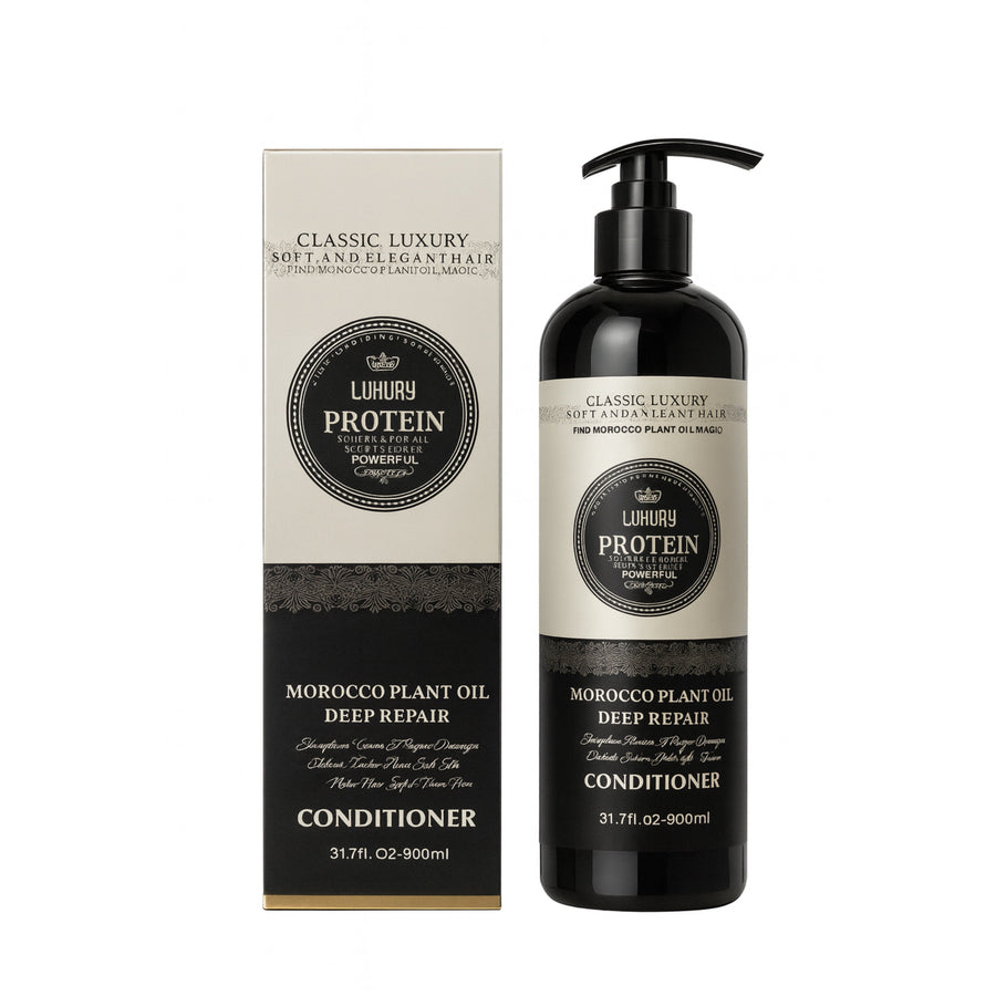 Balsam LUXURY Protein – Morocco Plant Oil Deep Repair, 900 ml