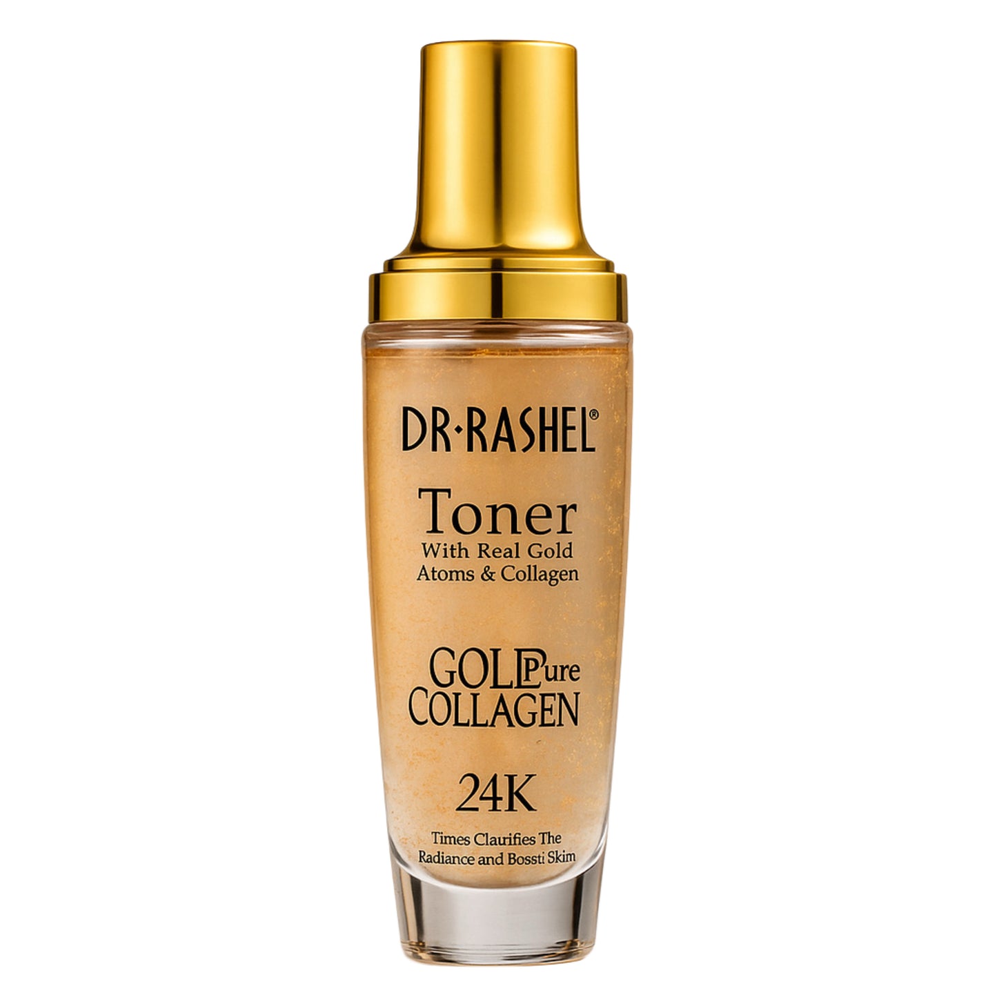 Toner iluminant cu atomi de aur si colagen, Dr Rashel, 120 ml