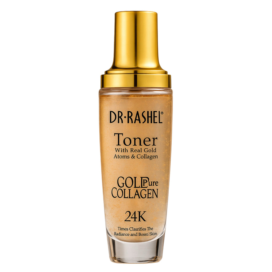 Világosító tonik arany atomokkal és kollagénnel, Dr. Rashel, 120 ml
