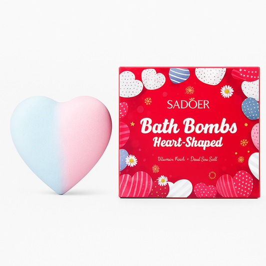 SADOER Bath Bomb Heart Shaped π