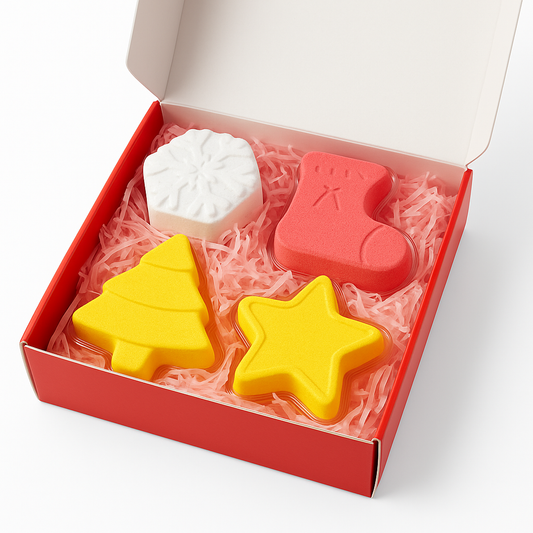 SADOER Effervescent Bath Bombs β Christmas Edition π