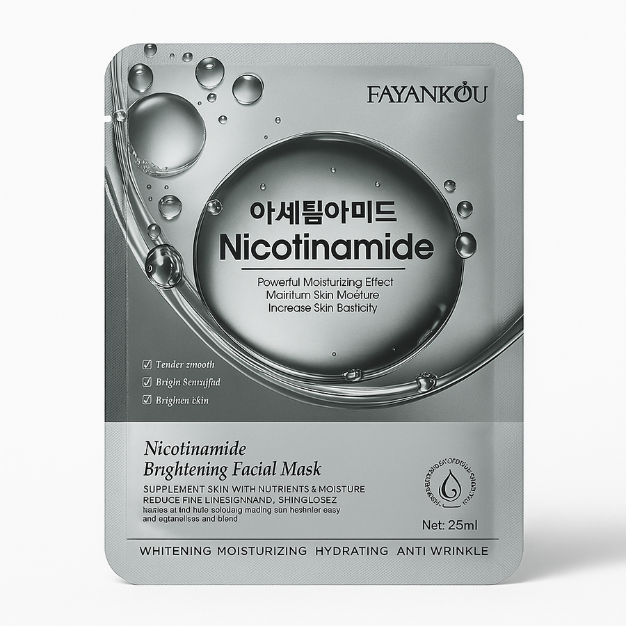 Fayankou – Világosító arcmaszk niacinamiddal, 25 ml