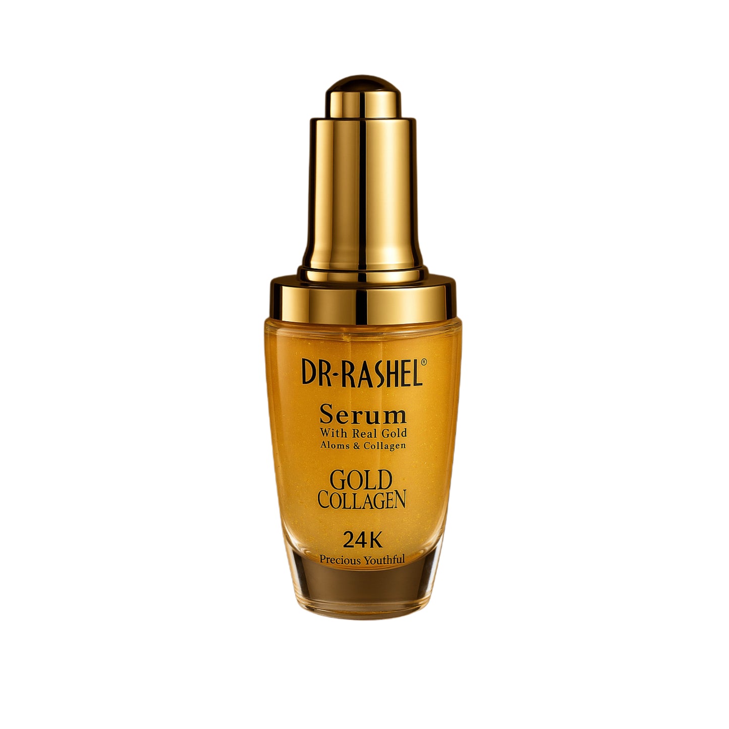 Ser concentrat cu aur si colagen 24K Gold Serum With Real Gold Atoms & Collagen - 40 ml