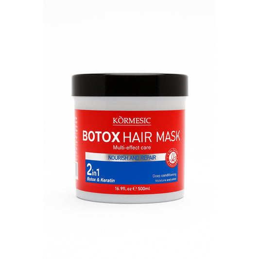 KÖRMESIC Botox Hair Mask – 2 in 1 Multi-Effect Hair Mask (Botox & Keratin)