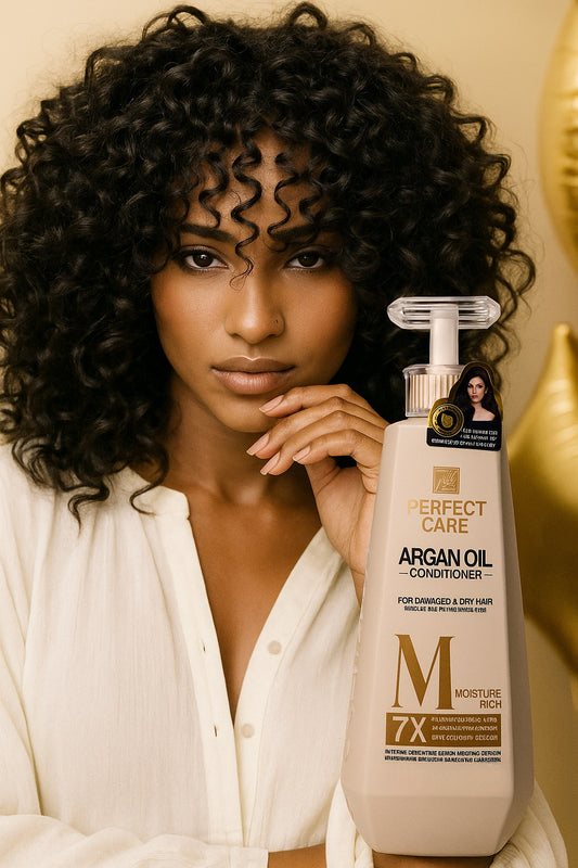 Conditioner for damaged and dry hair – Fruit of the Wokali Perfect Care with Argan Oil 800ml