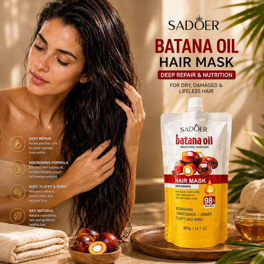 SADOER BATANA HAIR MASK - MASCA DE PAR BATANA