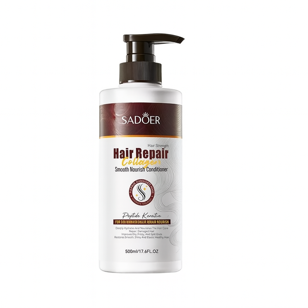 Șampon anti-mătreață îmbogățit cu colagen Sadoer 500 ml