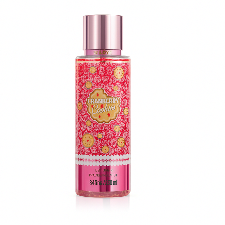 VVLove testápoló spray 250 ml (áfonyás keksz)