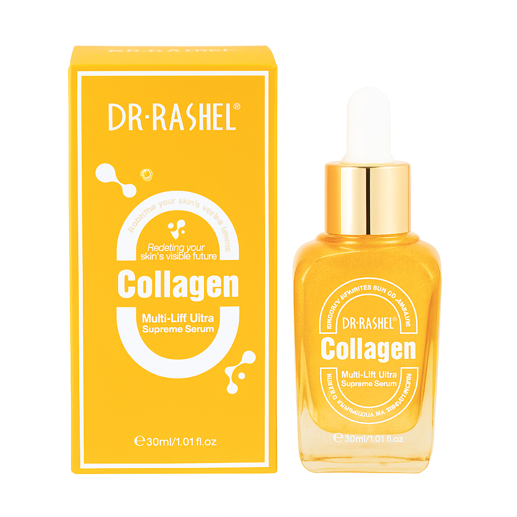 Ser ultra concentrat cu Collagen Multi-lift Ultra Anti-aging Supreme Face Serum 30ml