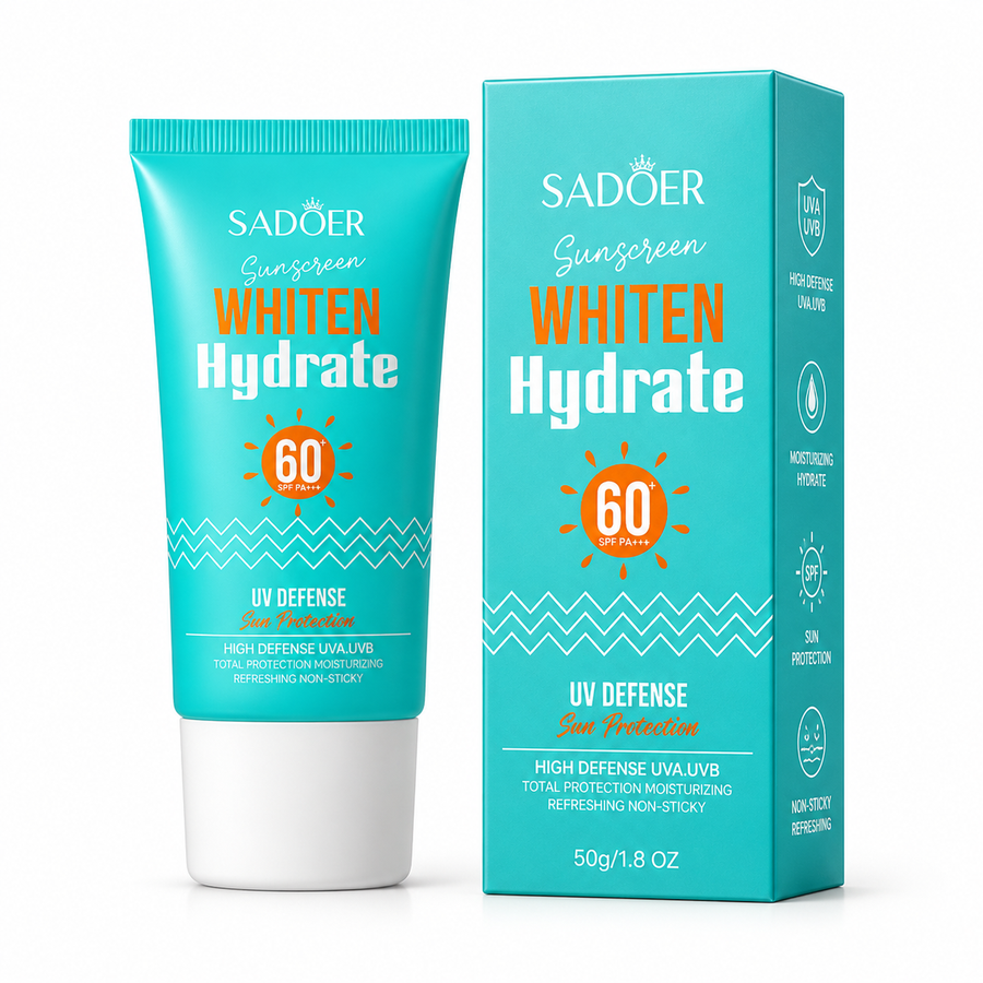 SADOER Whiten Hydrate Sunscreen SPF 60+ PA+++ 50g