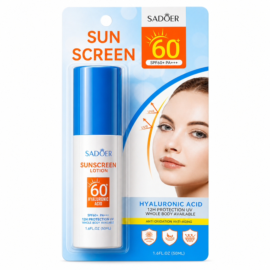 SADOER Sunscreen Lotion SPF 60+ PA+++ 50ml