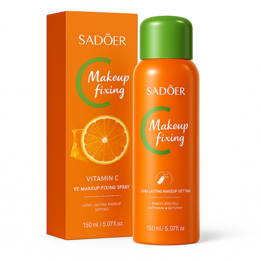 SADOER Makeup Fixing Spray with Vitamin C – 150 ml