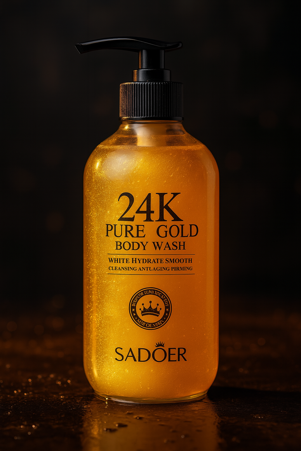 Sadoer Gel de duș 24K Pure Gold 500 ml