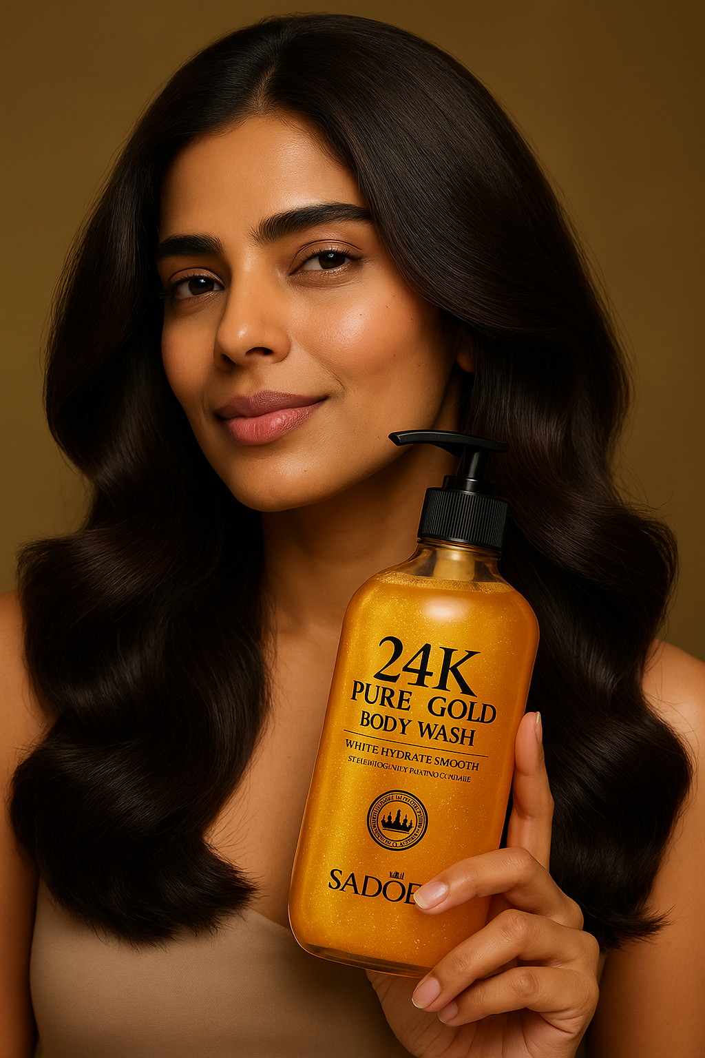 Sadoer Gel de duș 24K Pure Gold 500 ml