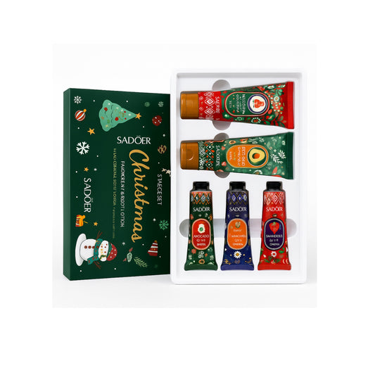SADOER Christmas Gift Set – Hand Cream Care Products 🎄