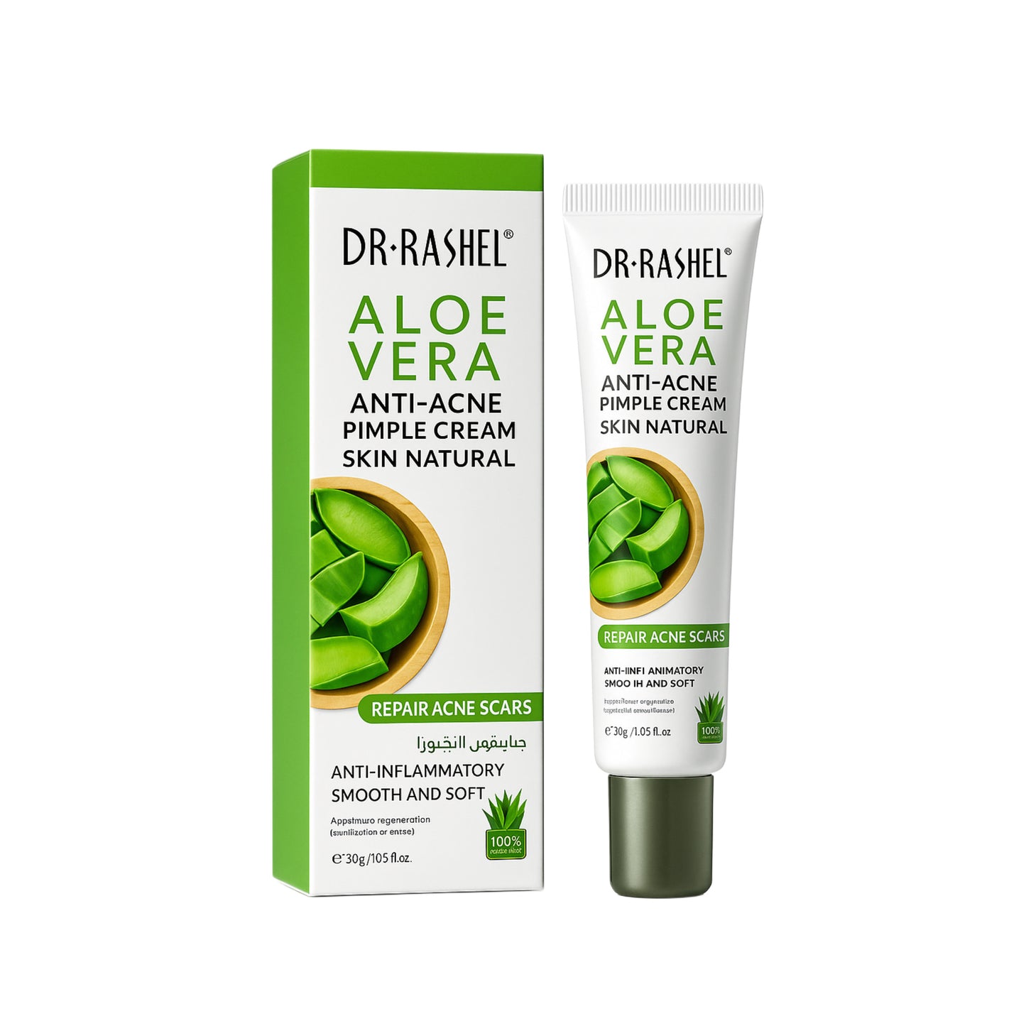 Dr. Rashel Cremă anti-acnee și coșuri cu Aloe Vera DRL-1532