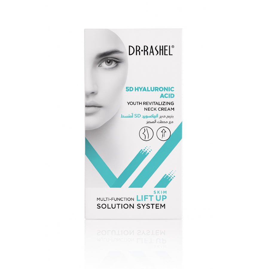 Dr. Rashel Cremă revitalizantă pentru fermitatea gâtului cu acid hialuronic 120 g DRL-1732