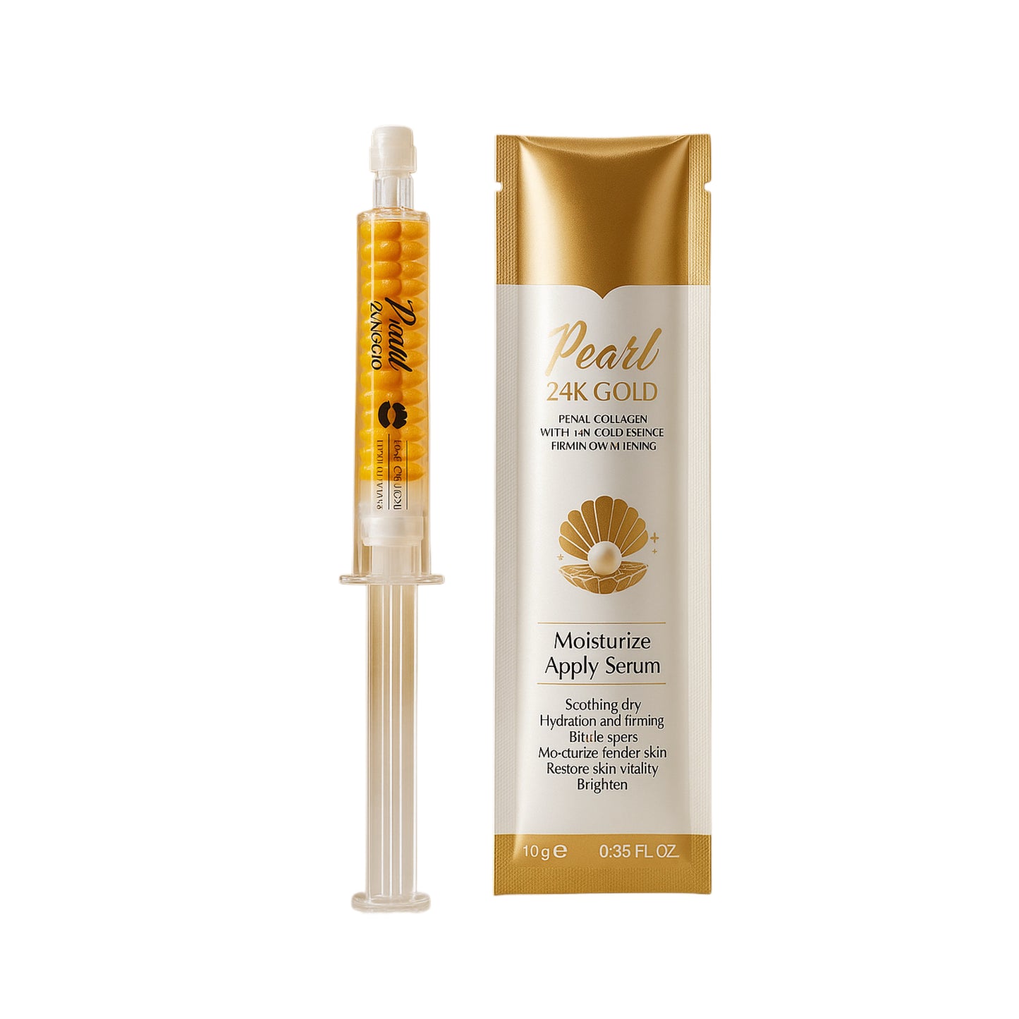 Sadoer Pearl 24K Gold Moisturize Apply ser facial 10g