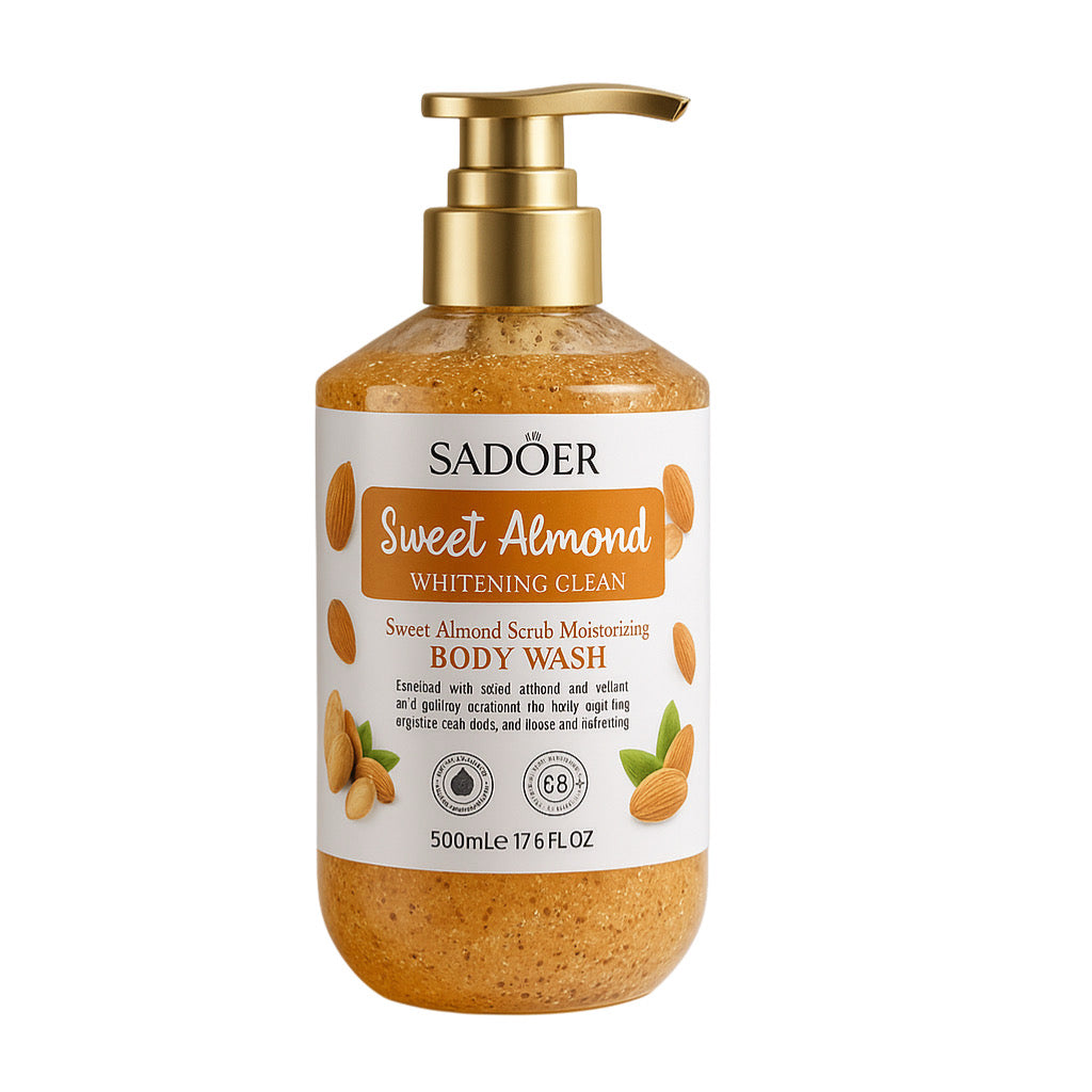 Gel de duș Sadoer cu extract de migdale dulci 500 ml