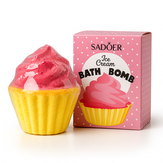 SADOER Bath Bomb in the shape of a MUFFIN π§