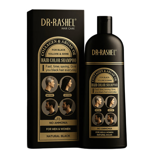 Dr. Rashel hair coloring shampoo (black) 400 ml