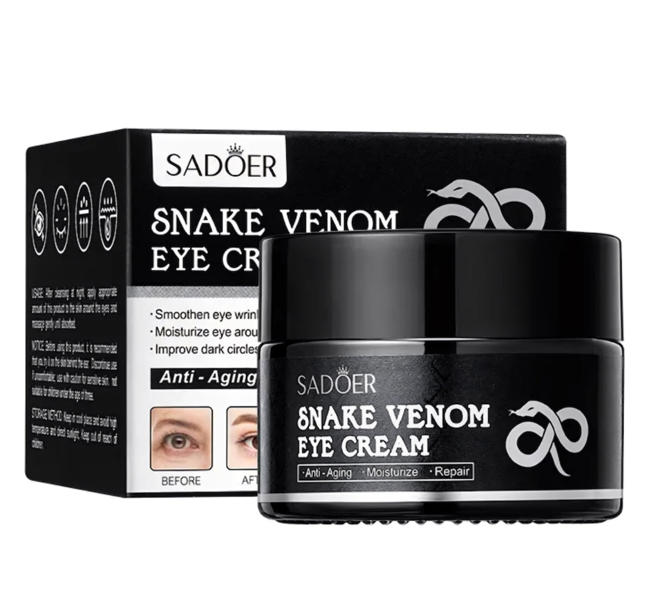 Crema de ochi SADOER cu venin de sarpe 30g