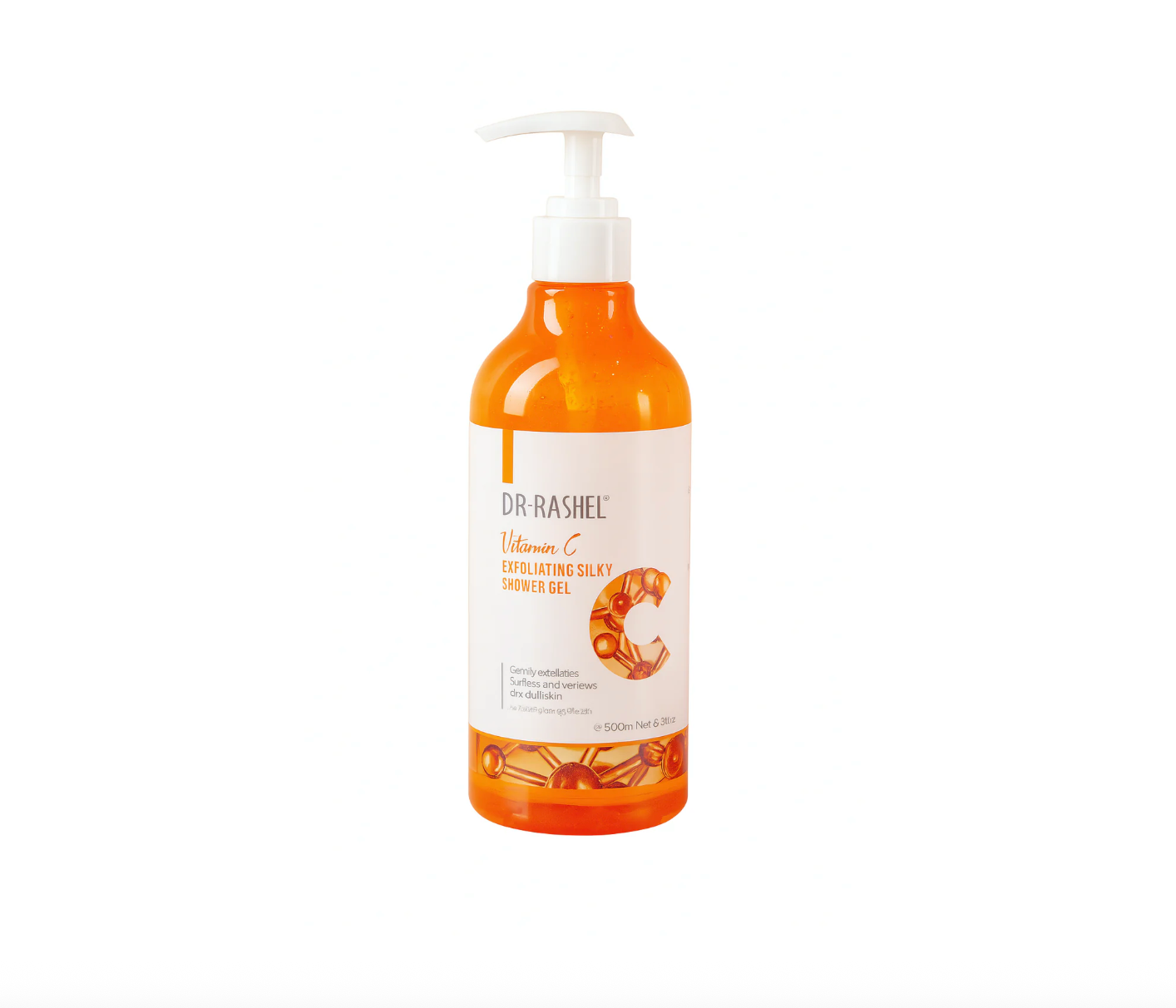 Gel de dus DR RASHEL cu Vitamina C Exfoliator 500ml