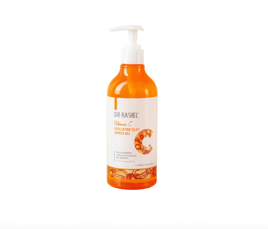 DR RASHEL Shower Gel with Vitamin C Exfoliator 500ml