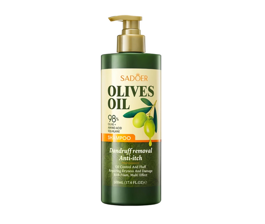 SADOER anti-dandruff shampoo with olive oil and amino acids 500ml