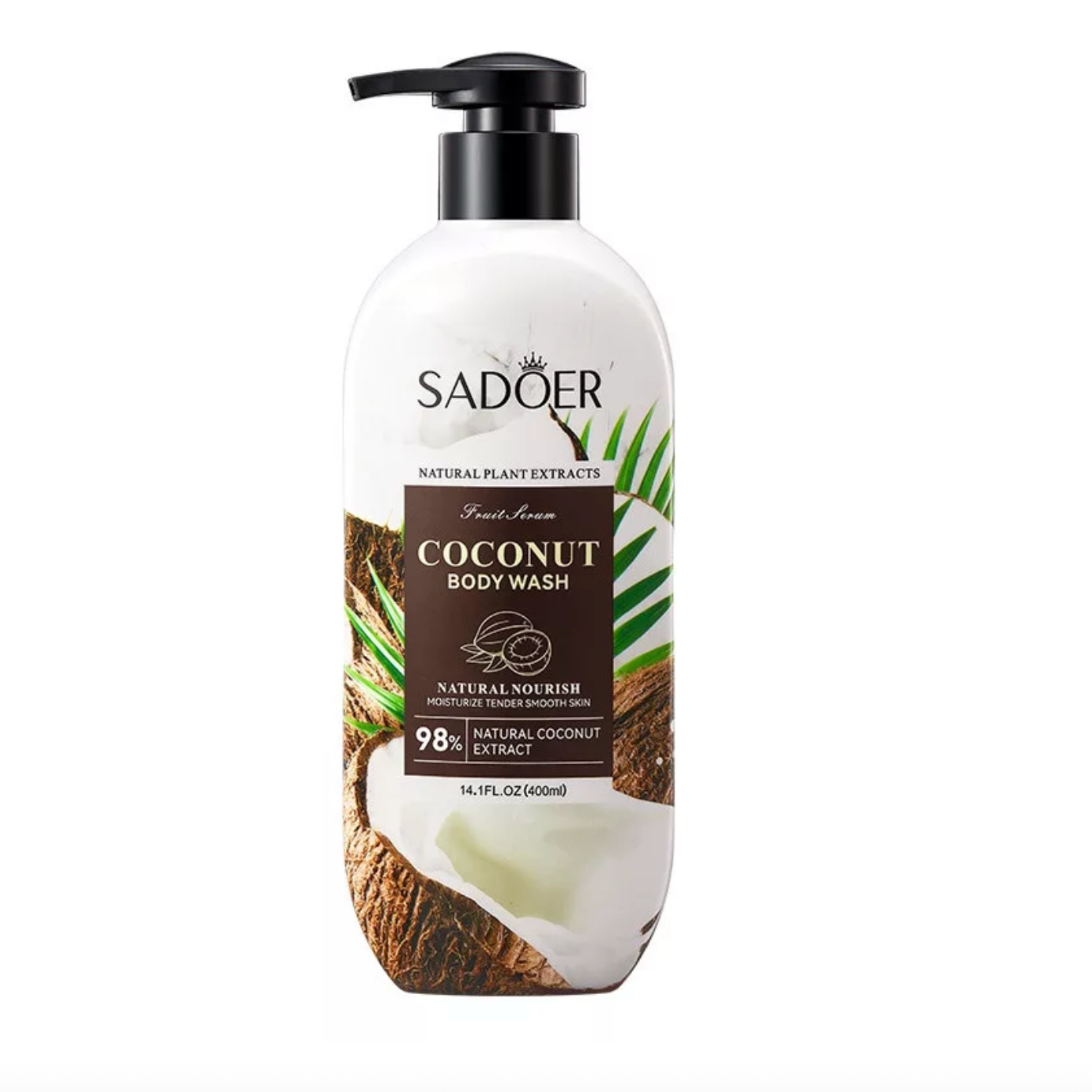Gel de duș cu cocos Sadoer 400 ml