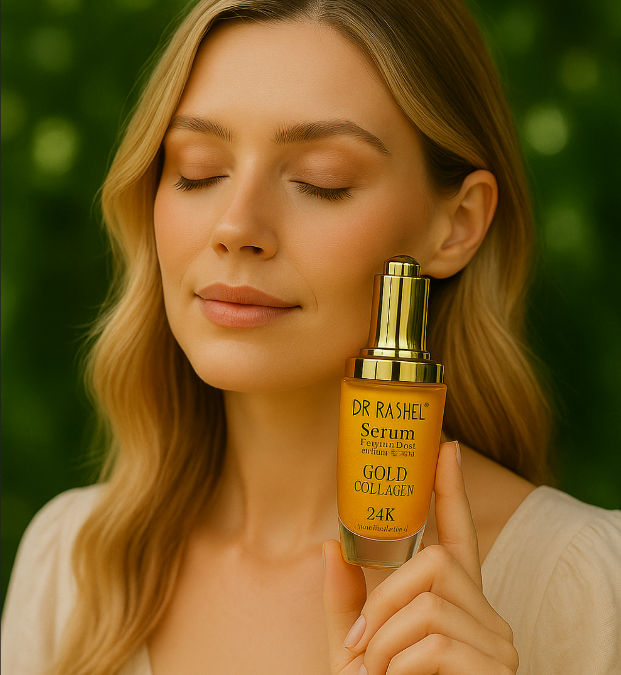 Ser concentrat cu aur si colagen 24K Gold Serum With Real Gold Atoms & Collagen - 40 ml