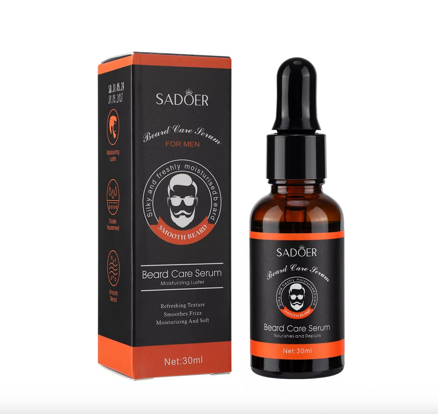 Ulei de îngrijire a bărbii Sadoer 30 ml