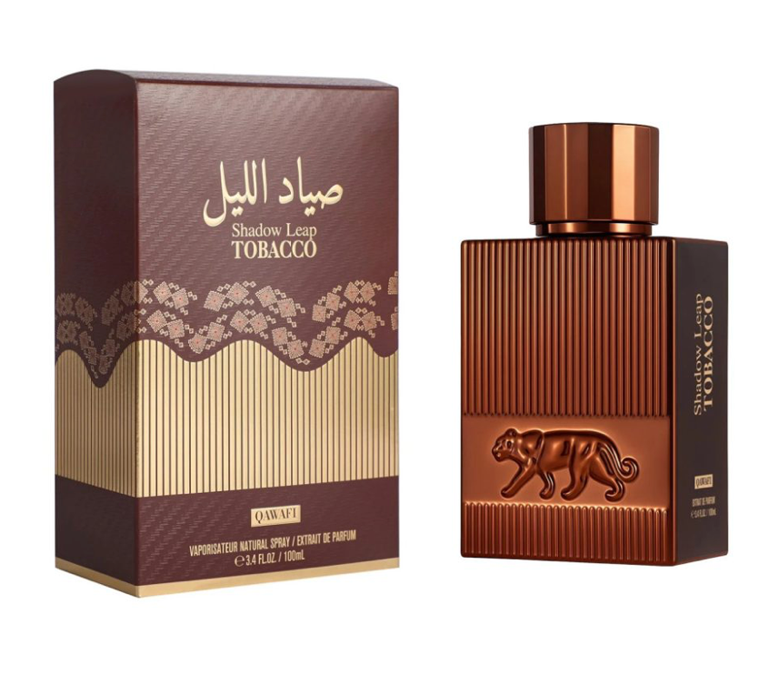 QAWAFI SHADOW LEAP TOBACCO EXTRAIT DE PARFUM 100 ML – PARFUM PENTRU BĂRBAȚI Q81007