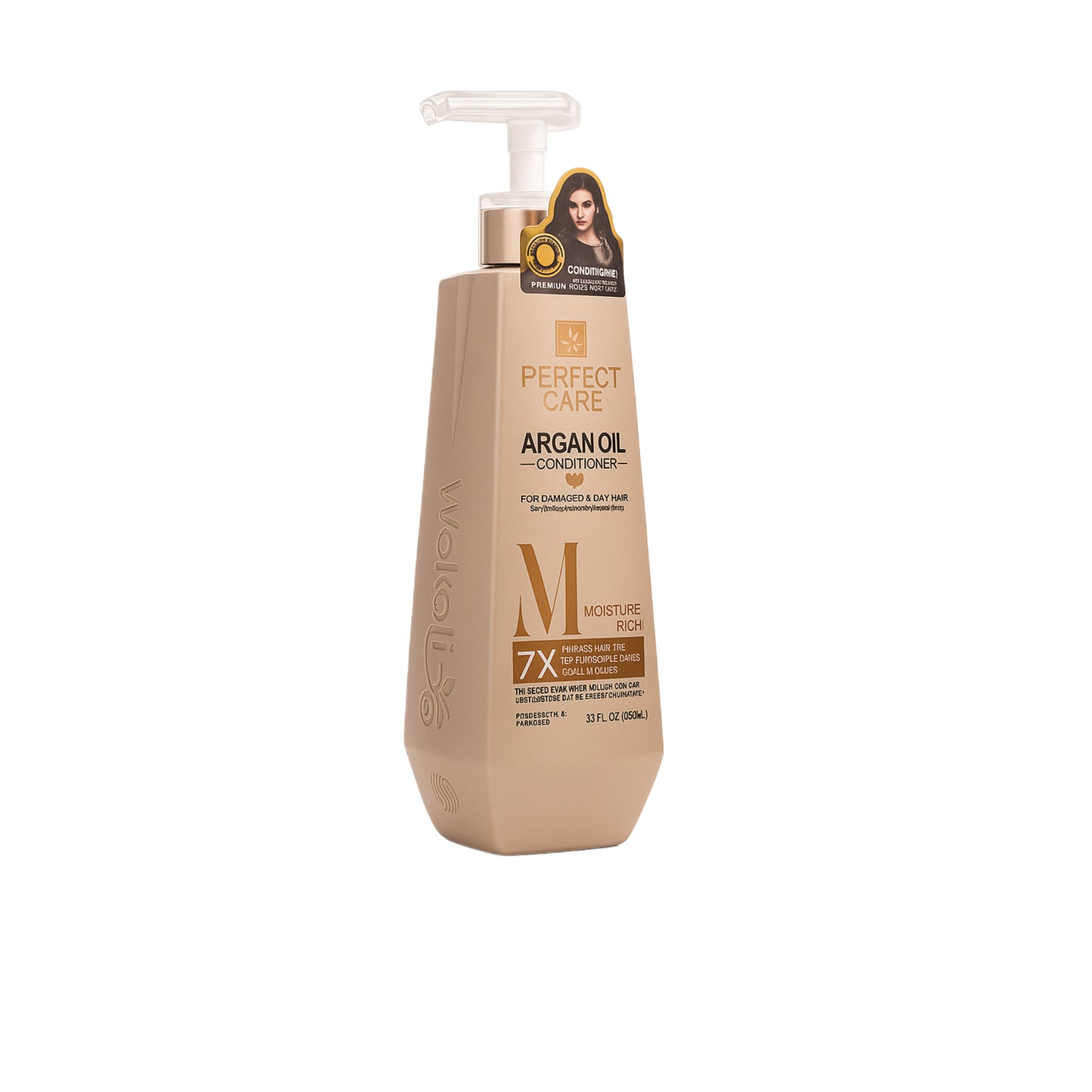 Balsam pentru păr deteriorat și uscat – Fruit of th Wokali Perfect Care cu Ulei de Argan 800ml