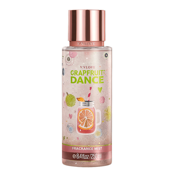 VVLove testápoló spray 250 ml (Grapefruit tánc)
