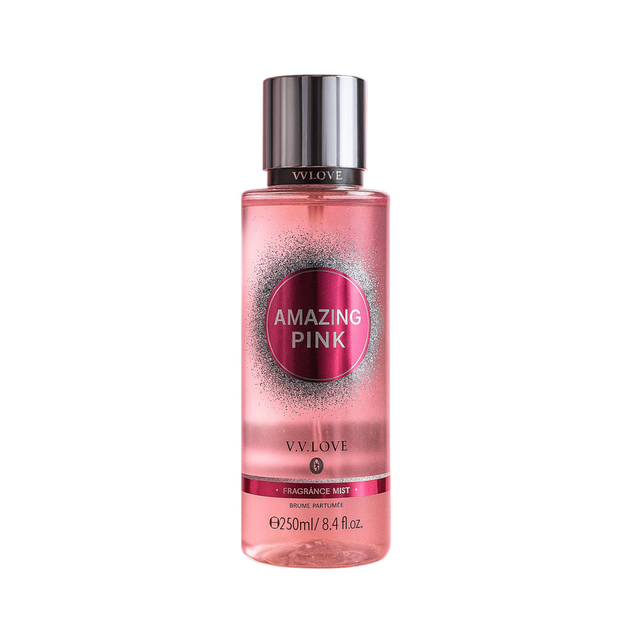VV Love testápoló spray 250 ml (lenyűgöző rózsaszín)