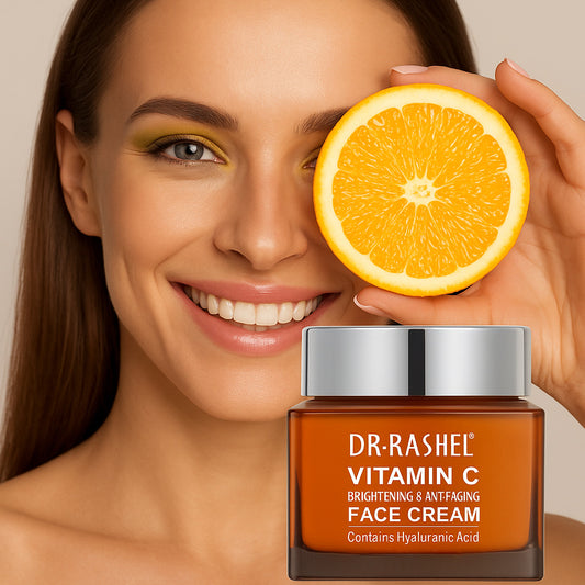 Crema cu Vitamina C si Acid Hialuronic - Dr Rashel Face Cream 50gr