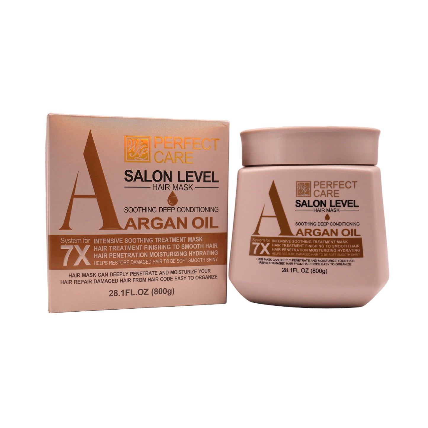 Mască de păr profesională Fruit of the Wokali cu ulei de argan 800g