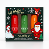 SADOER Lip Balm Gift Set – Christmas Edition 🎄