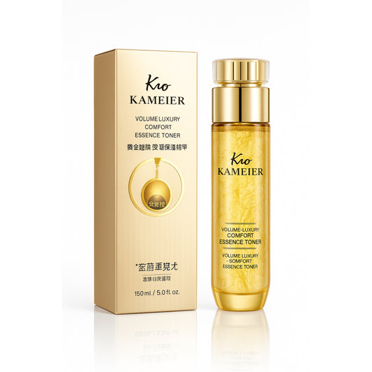 Kameier Gold Line arcápoló esszencia 120 ml – Luxus kompakt esszencia tónus