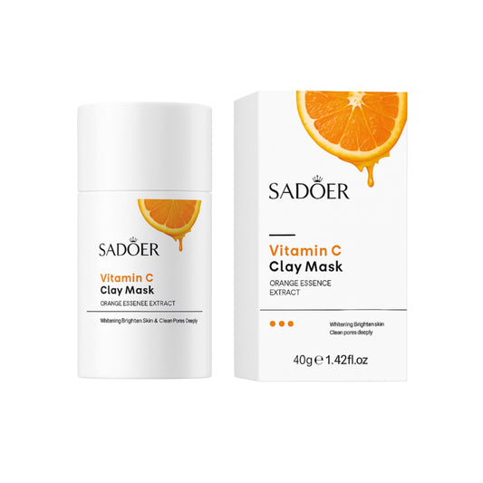 Mască Sadoer  de argilă cu vitamina C, 40 g