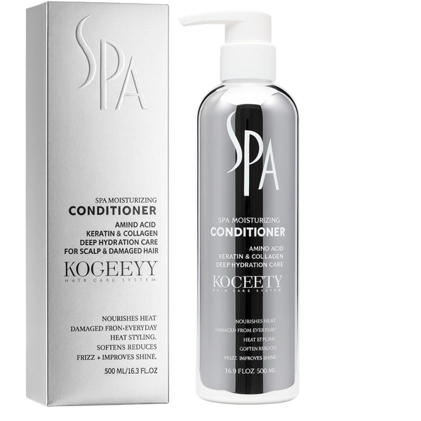 BALSAM HIDRATANT PENTRU PĂR KOGEEYY– CU AMINOACIZI, KERATINĂ ȘI COLAGEN