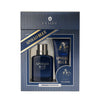 Apollo Blue VV Love fragrance and lotion gift set in blue designer box, import cosmetice