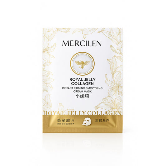 Mercilen Mască facială cremă cu colagen și lăptișor de matcă 30 ml