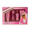 Dazzling Bling V.V. Love cosmetic gift set with body lotion, perfume, and pink packaging