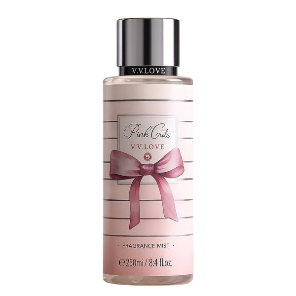VV Love testápoló spray 250 ml (rózsaszín doboz)