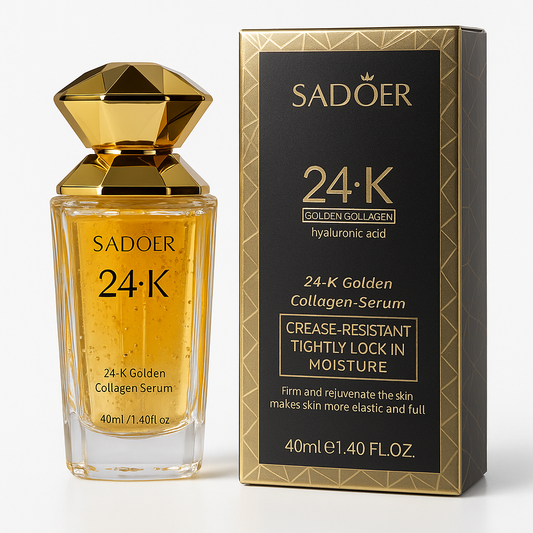 SER CU COLAGEN ȘI AUR 24K – SADOER 40ML