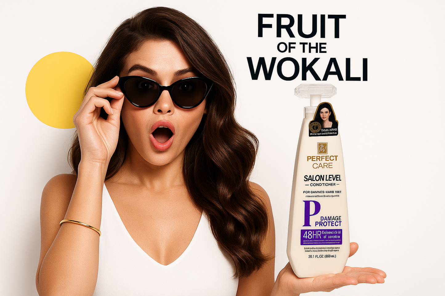 Fruit of the Wokali Perfect Care Salon Level Balsam de păr – 800ml