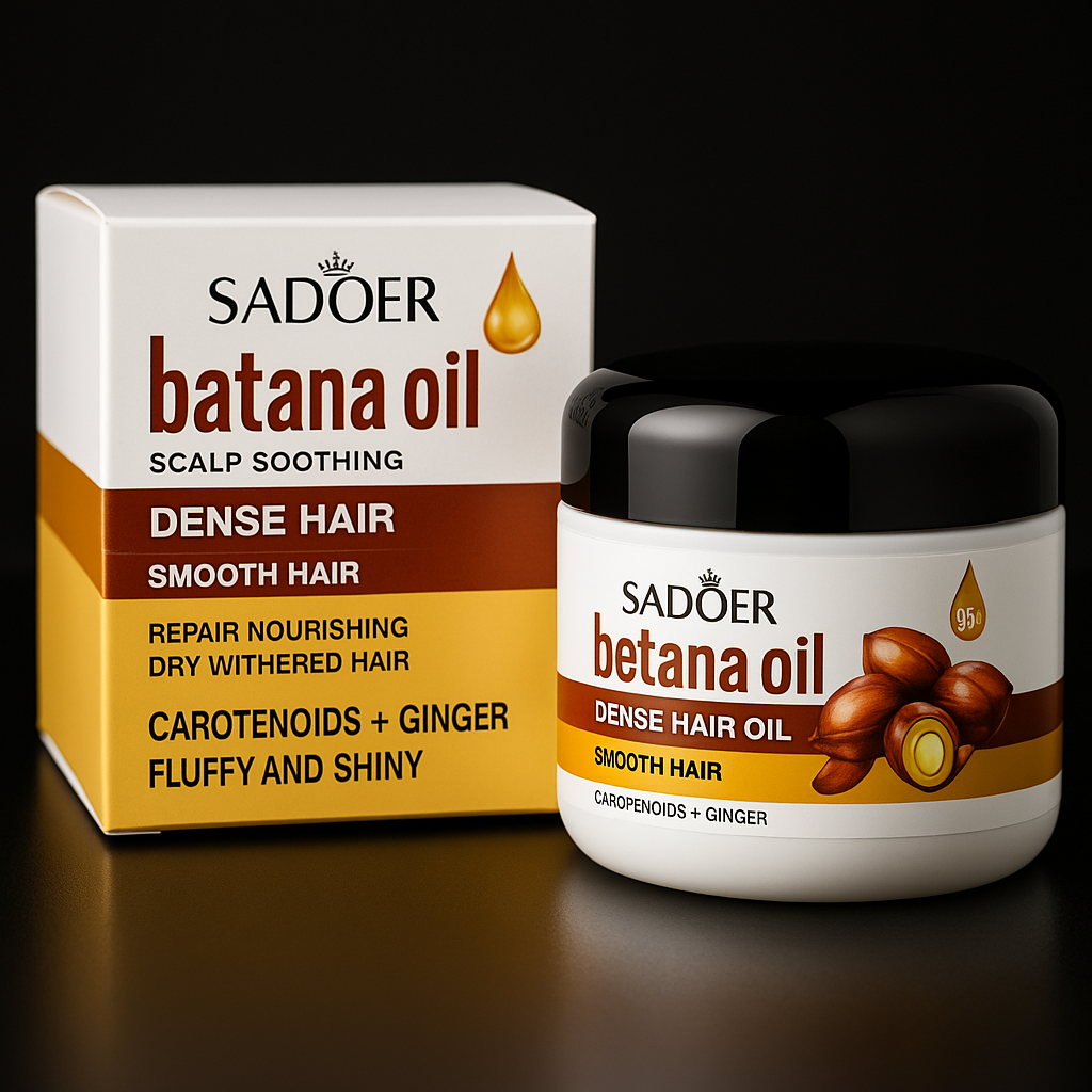 Ulei pentru păr SADOER Batana Oil, ser unisex, 100ml